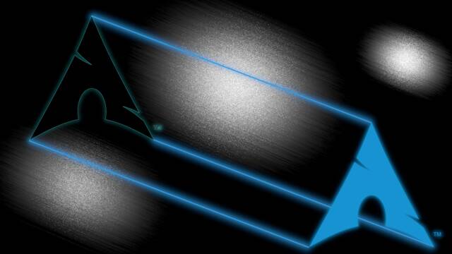 ArchLinux LinedUp Wallpaper Thumbnail